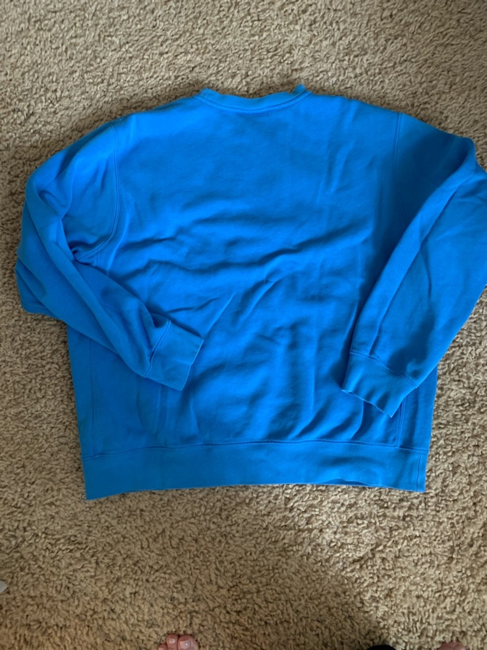 Nike Crewneck Sweatshirt Men’s large Blue Sportswear Sweatshirt - Picture 5 of 6